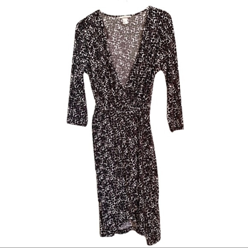 H&M dotted wrap dress